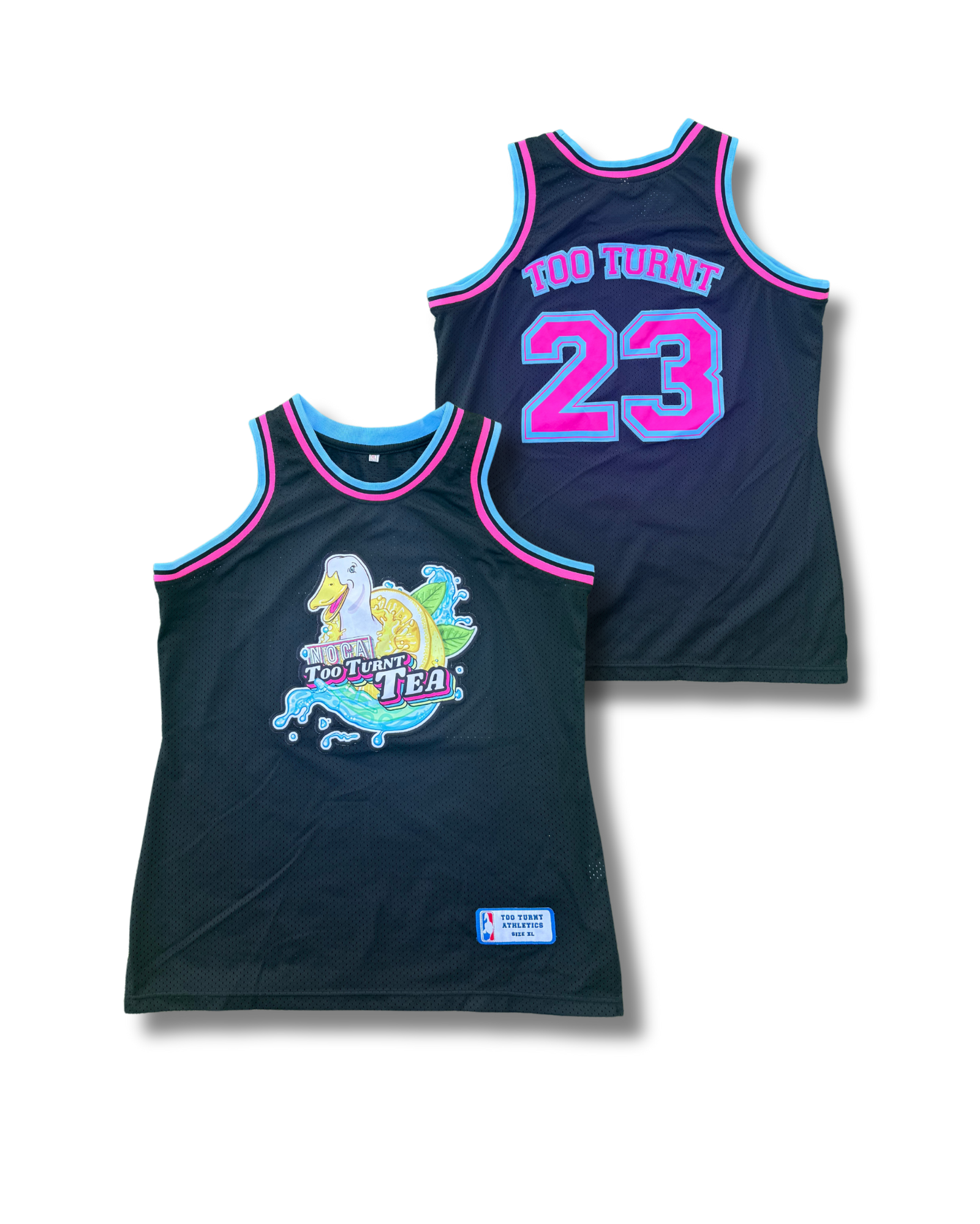 Too Turnt Basketball Jersey