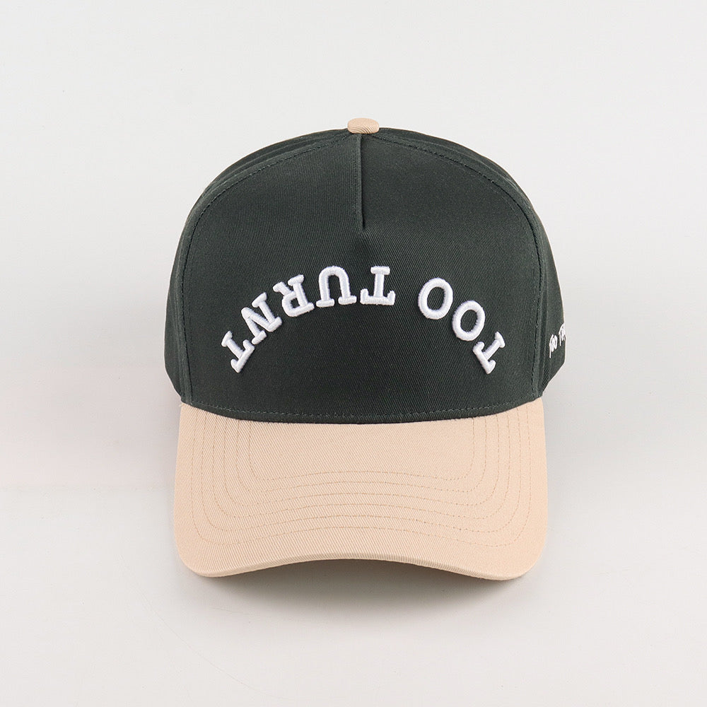 TOO TURNT Hat Green