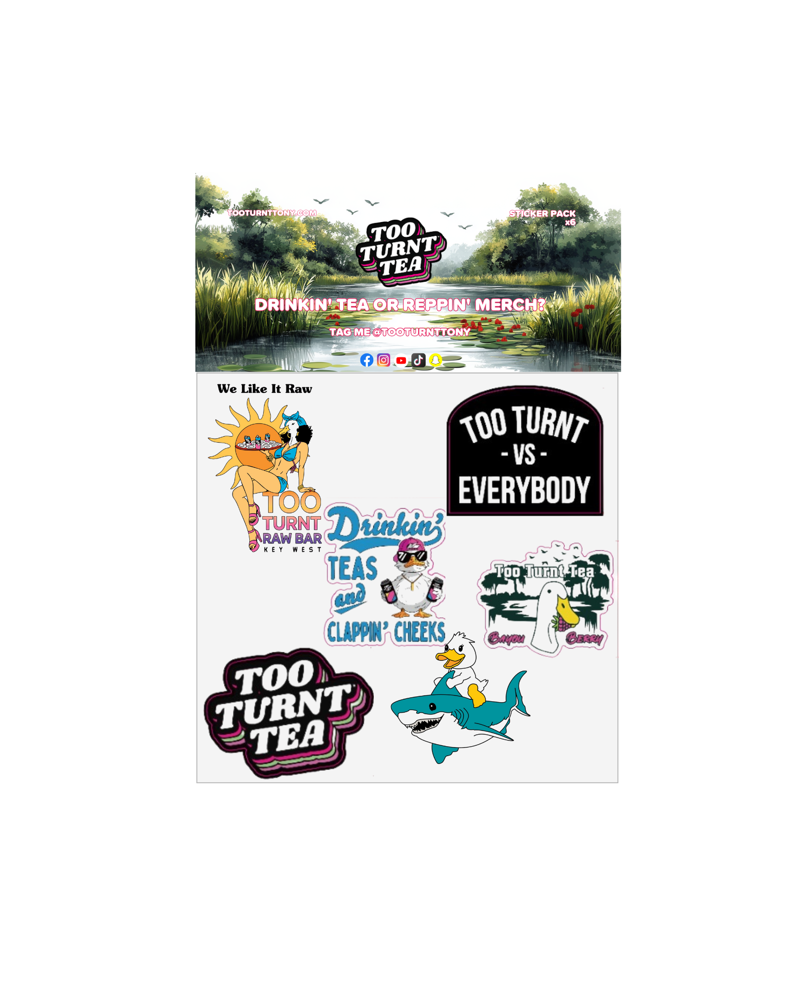 $1 Sticker Pack NEW