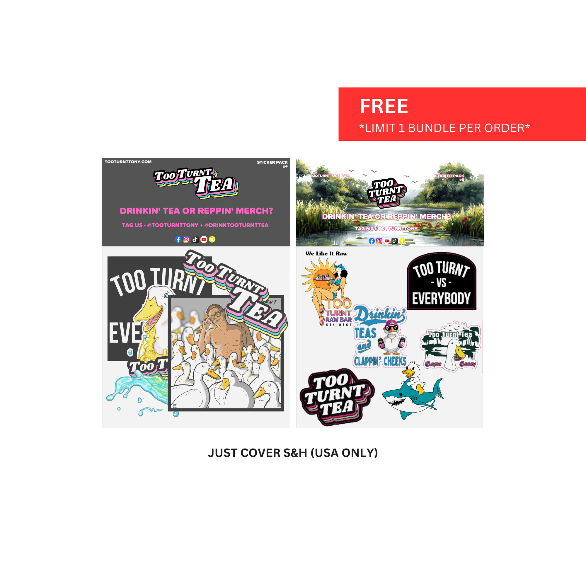 Sticker Bundle (10 Stickers)