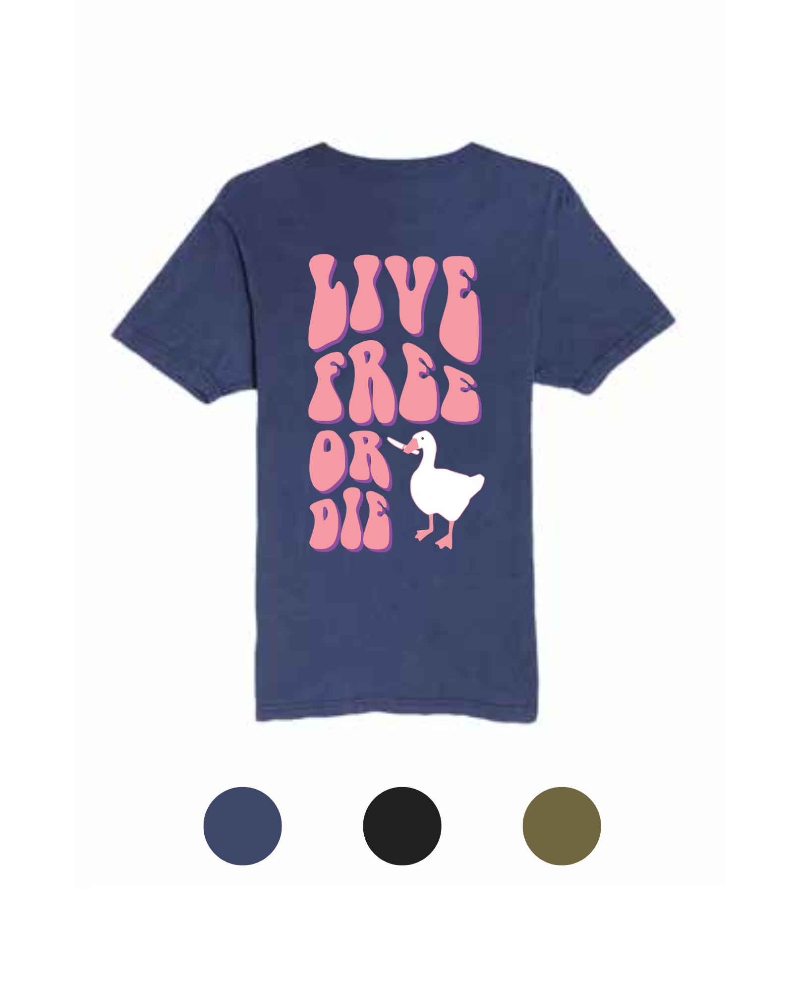 Live Free Or Die Tee (SIGNED)