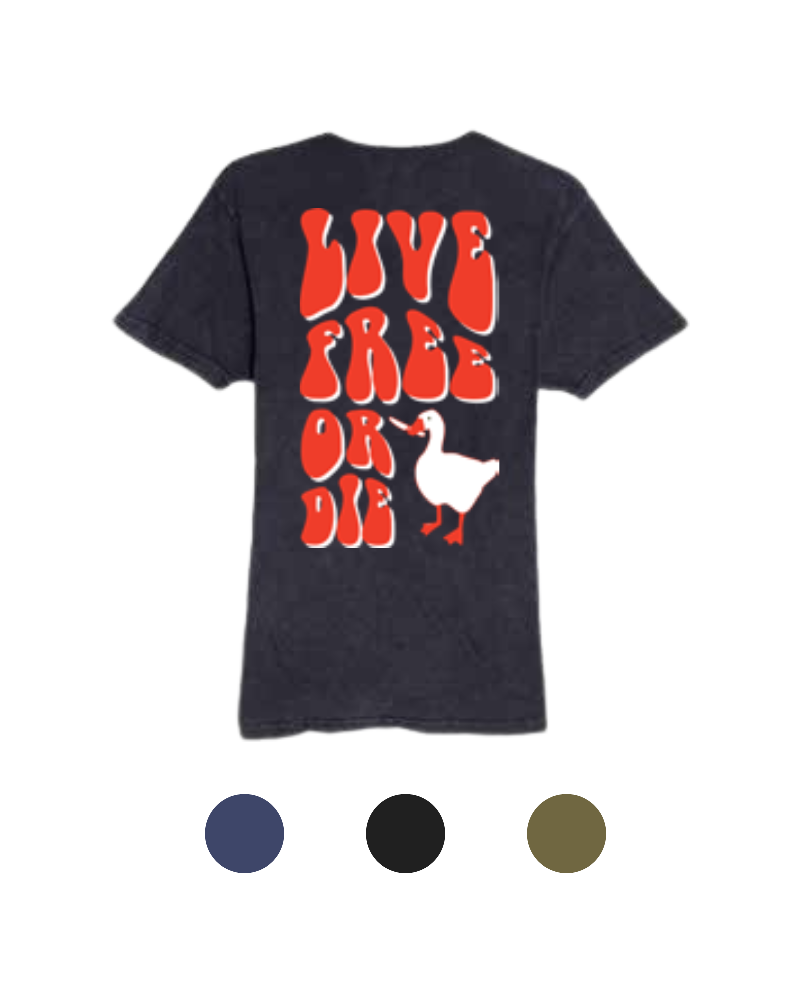 Live Free Or Die Tee (SIGNED)