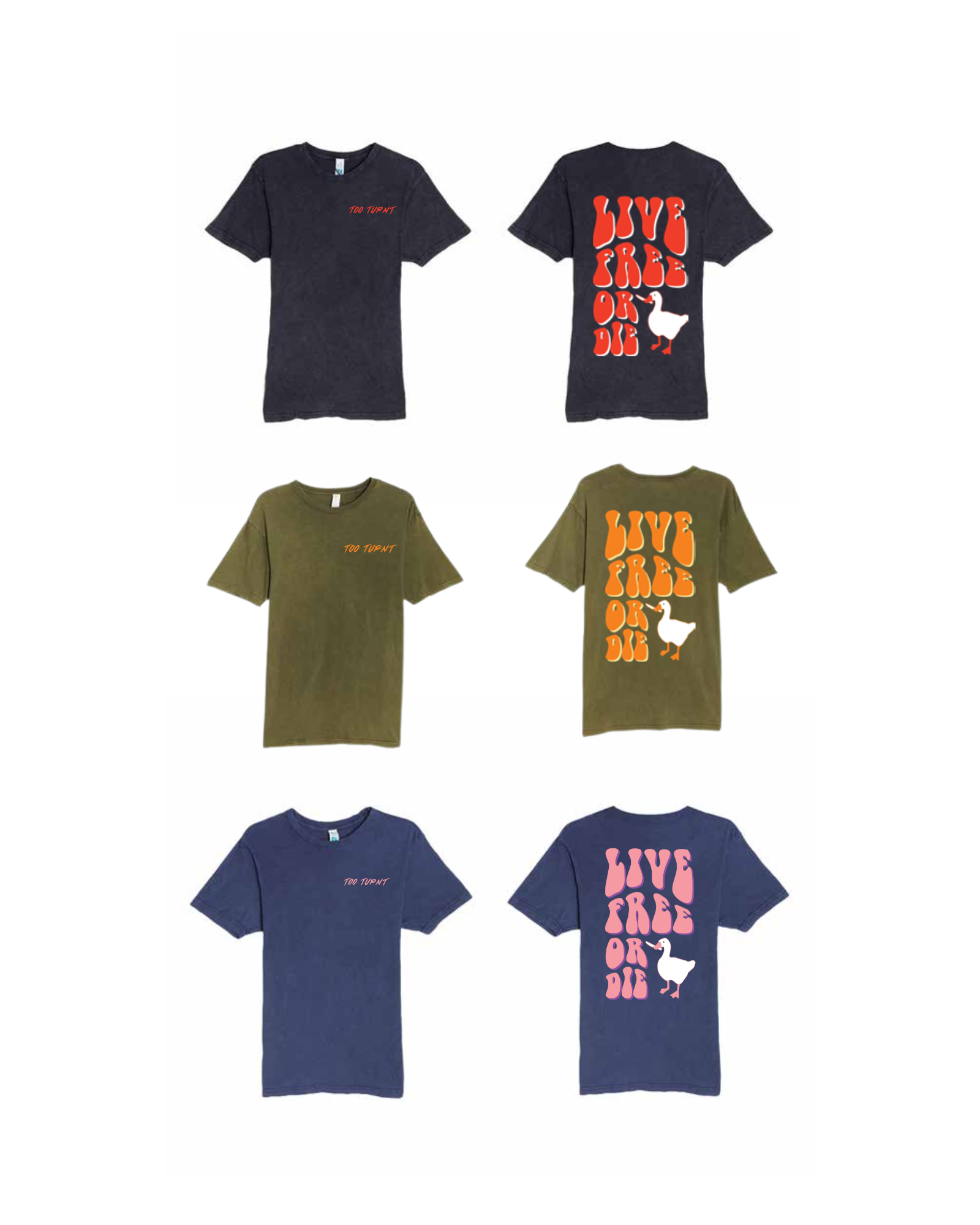 Live Free Or Die Tee (SIGNED)