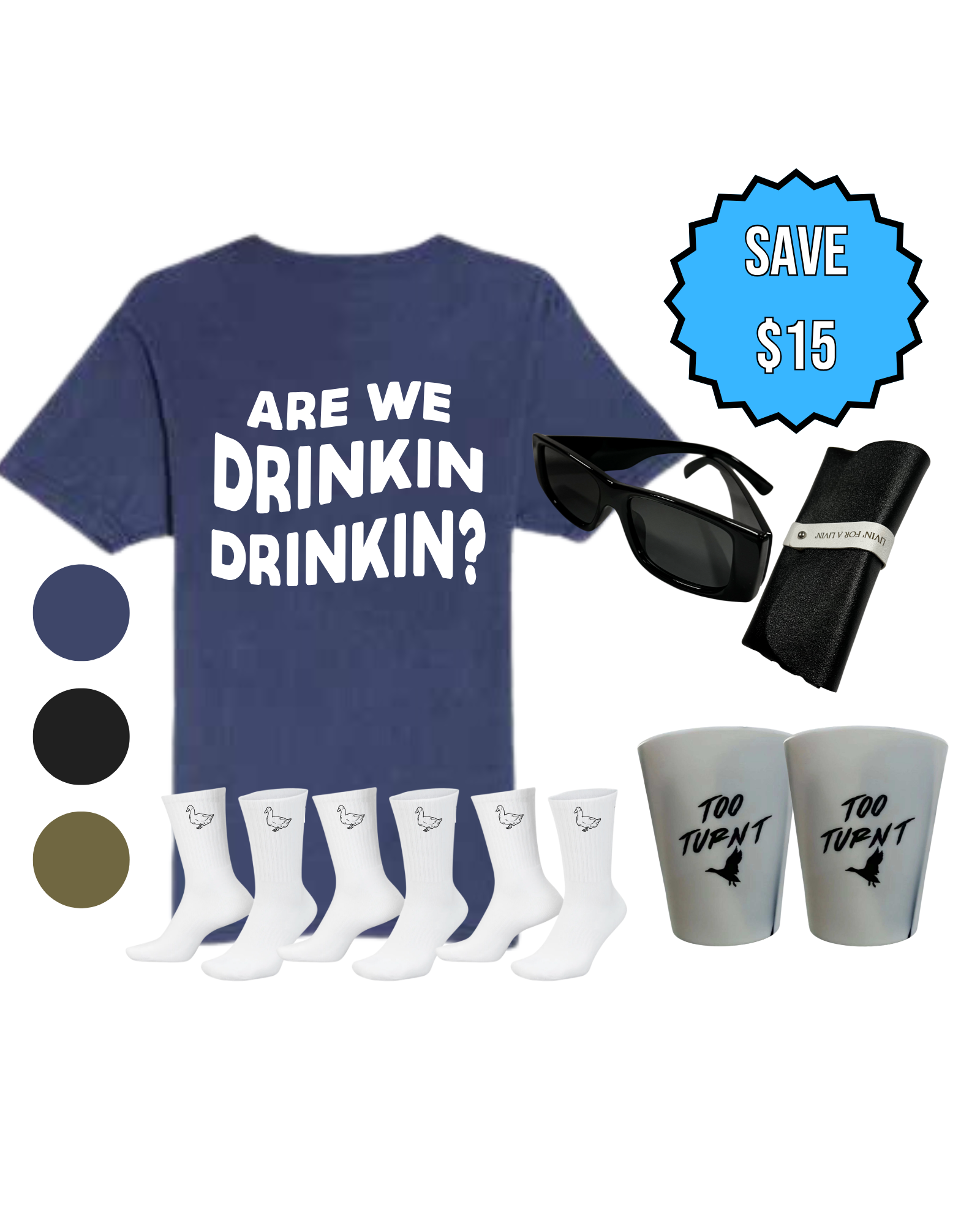 Drinkin Tee Bundle (SIGNED)